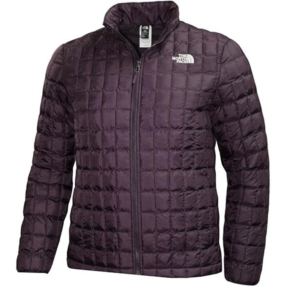 The North Face Thermoball Jacket Men's S Black Currant Full Zip Quilted APP2398